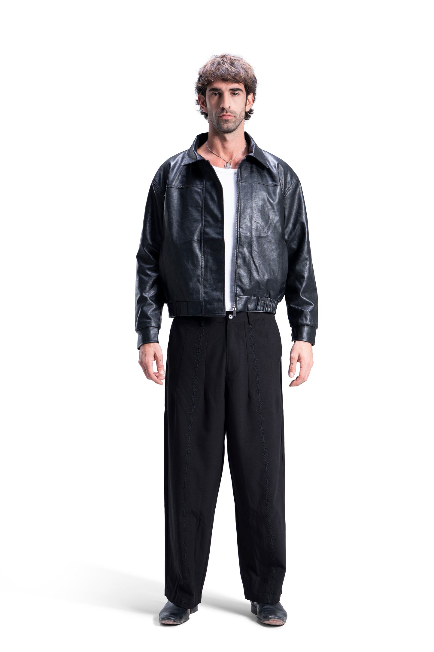 Basic Leather Jacket