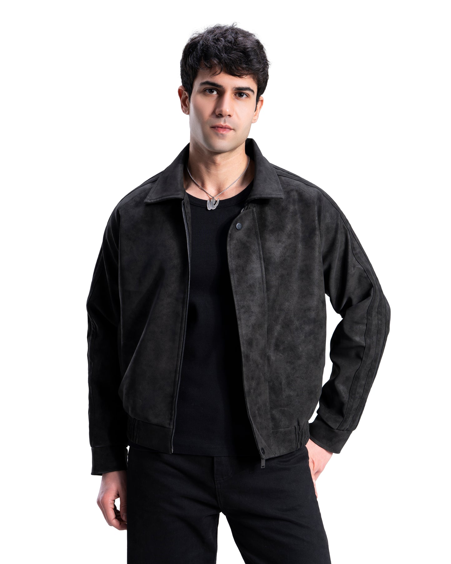 Greasy Leather Jacket