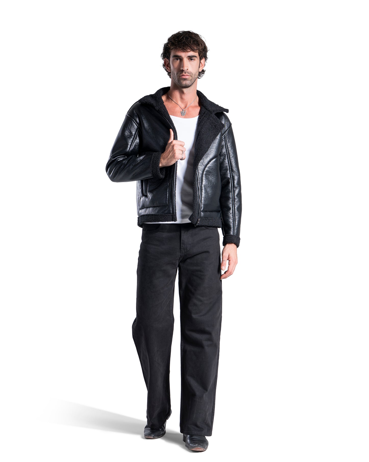 Double Face Leather Jacket